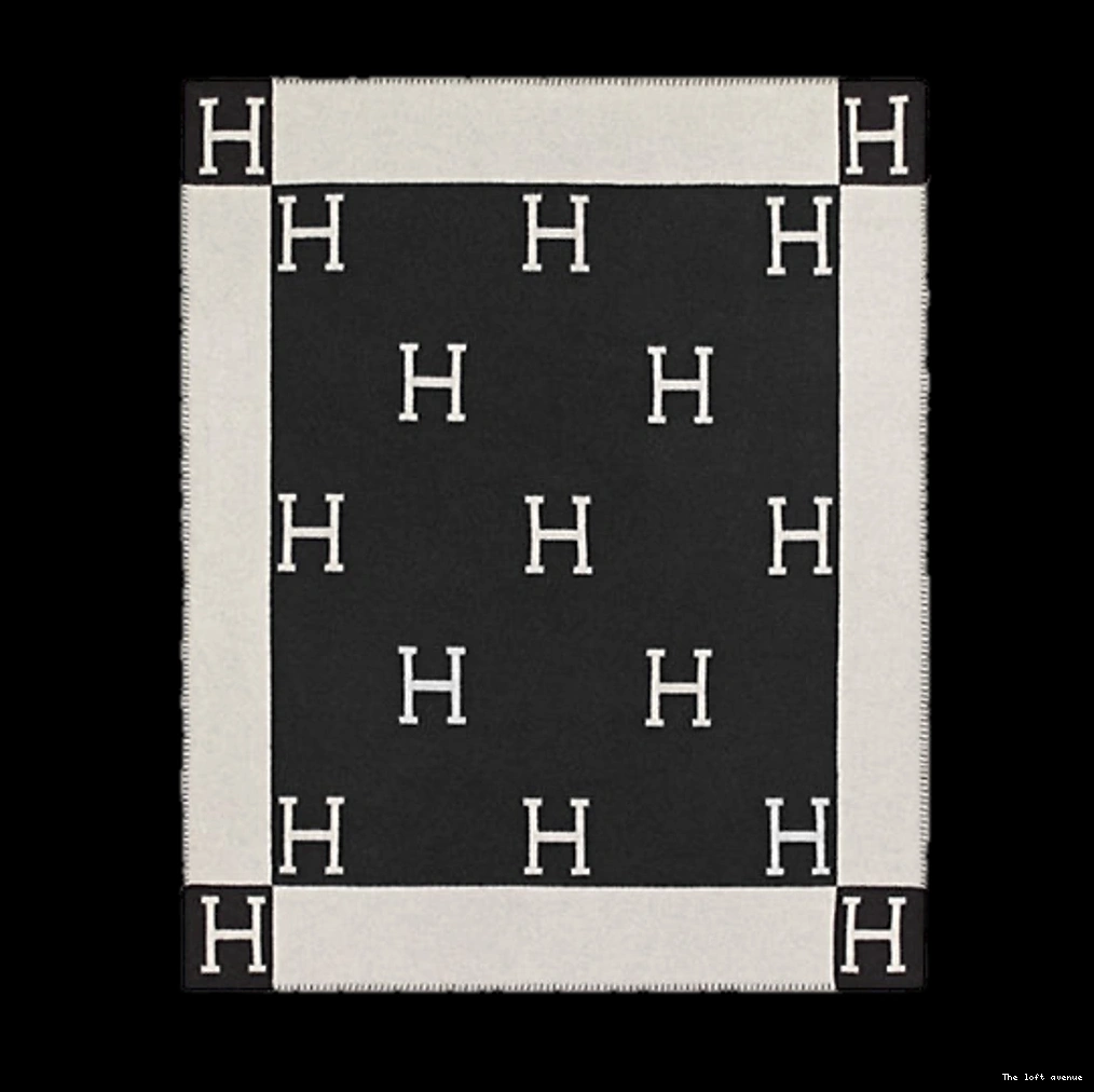 BLANKET CLASSIC WOOL HERMES THROW 0812